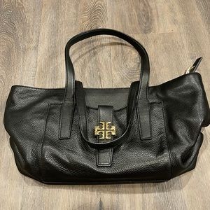 Tory Burch zip up tote bag